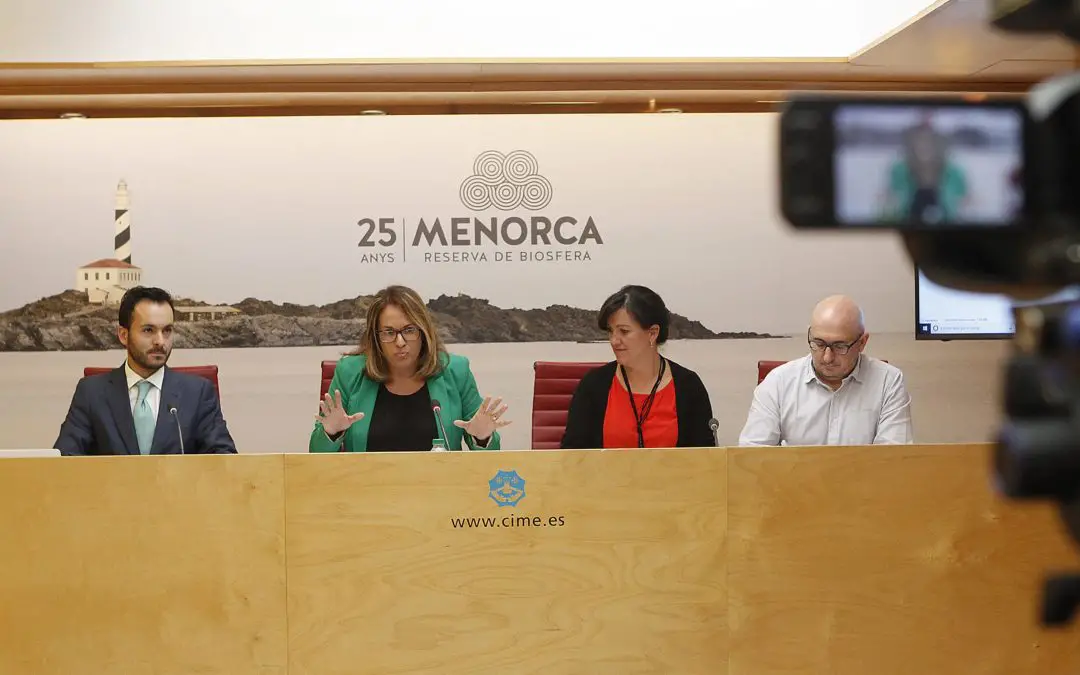 Rubén Diego Carrera presenta el plan estratégico de desarrollo energético de Menorca